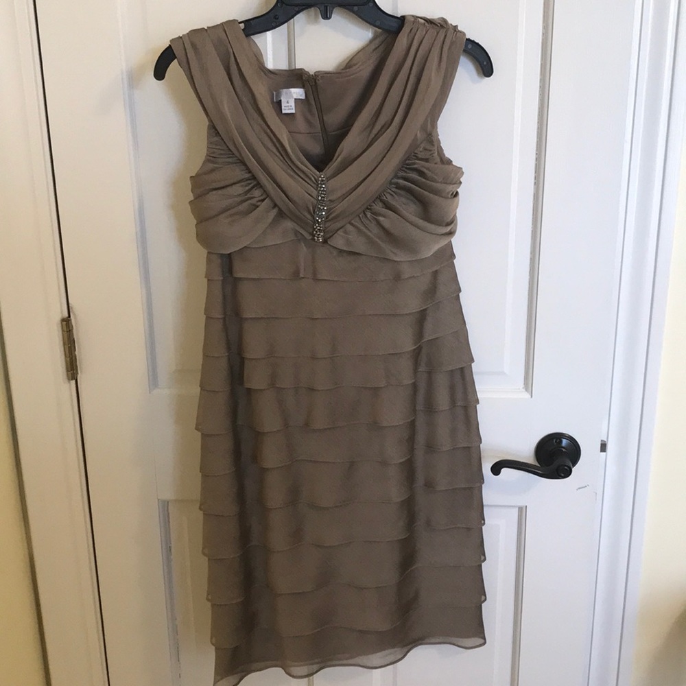 Champagne colored dress